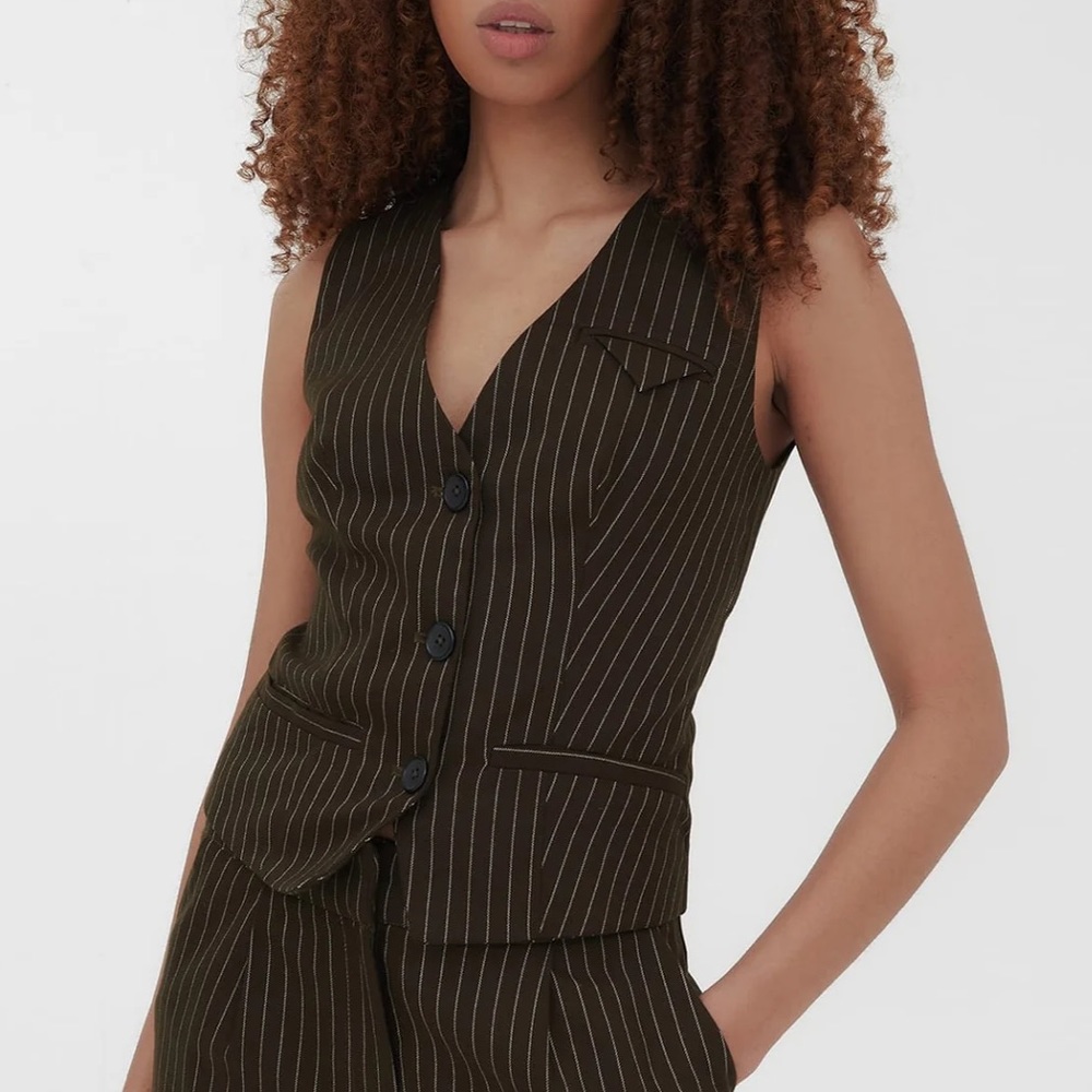 4th & Reckless Striped Vest
